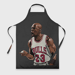 Фартук кулинарный Bulls 23: Jordan, цвет: 3D-принт