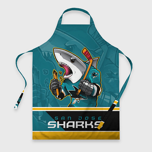 Фартук San Jose Sharks / 3D-принт – фото 1