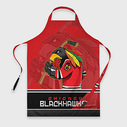 Фартук кулинарный Chicago Blackhawks, цвет: 3D-принт