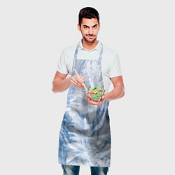 Фартук кулинарный Морозные узоры, цвет: 3D-принт — фото 2