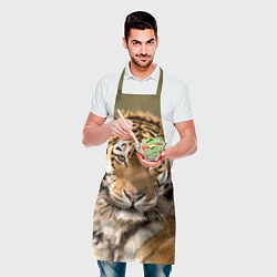 Фартук кулинарный Милый тигр, цвет: 3D-принт — фото 2