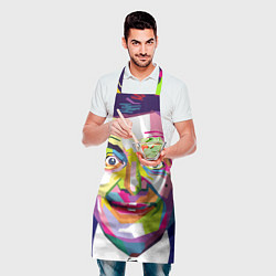 Фартук кулинарный Роуэн Аткинсон, цвет: 3D-принт — фото 2