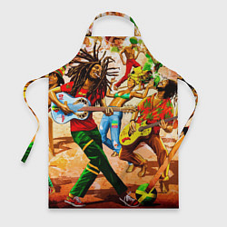 Фартук Боб Марли - вечеринка