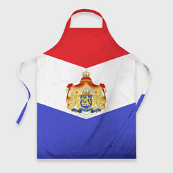 Фартук кулинарный Флаг и герб Голландии, цвет: 3D-принт