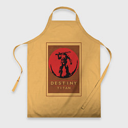 Фартук кулинарный Destiny Titan, цвет: 3D-принт