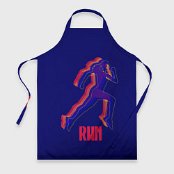 Фартук кулинарный Спортивный бег!, цвет: 3D-принт