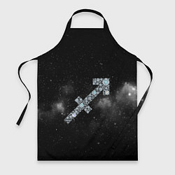 Фартук кулинарный Космический Стрелец, цвет: 3D-принт