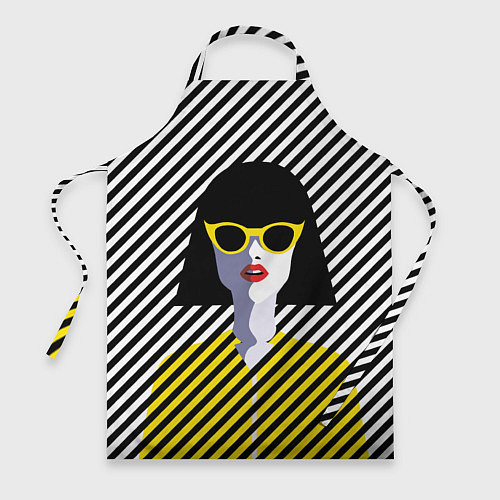 Фартук Pop art girl / 3D-принт – фото 1