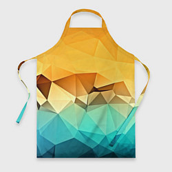 Фартук кулинарный Битва геометрий, цвет: 3D-принт