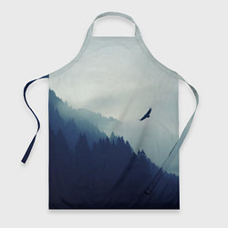 Фартук кулинарный Орел над Лесом, цвет: 3D-принт