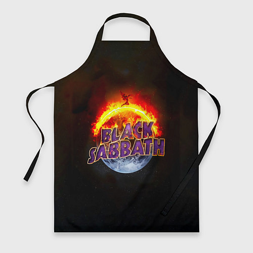 Фартук Black Sabbath земля в огне / 3D-принт – фото 1