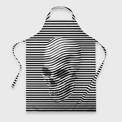 Фартук Череп - оптическая иллюзия