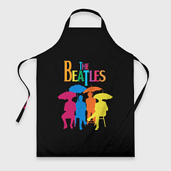 Фартук кулинарный The Beatles: Colour Rain, цвет: 3D-принт
