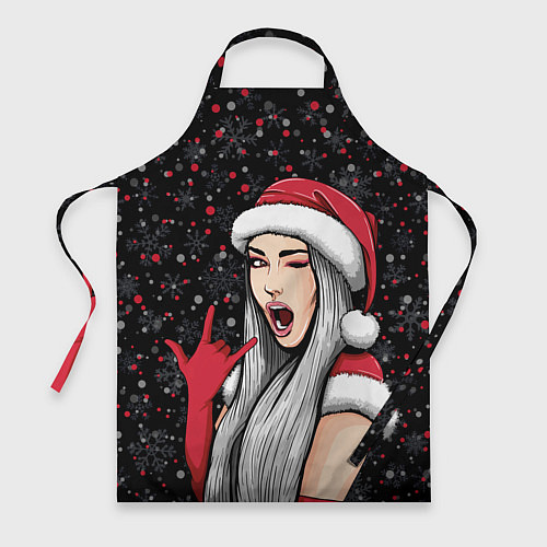 Фартук Снегурочка / 3D-принт – фото 1
