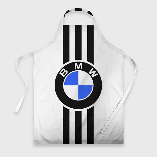 Фартук BMW: Black Strips / 3D-принт – фото 1
