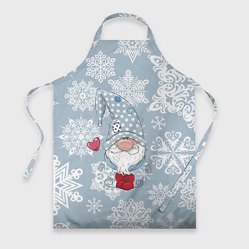 Фартук Зимний гномик / 3D-принт – фото 1