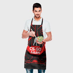 Фартук кулинарный CS:GO - Адам, цвет: 3D-принт — фото 2