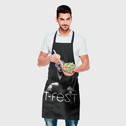 Фартук кулинарный T-Fest: Black Style, цвет: 3D-принт — фото 2