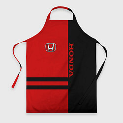 Фартук кулинарный Honda: Red Style, цвет: 3D-принт