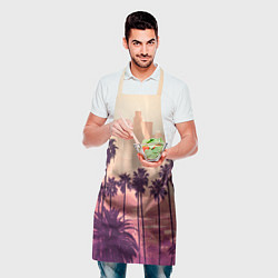 Фартук кулинарный Los Angeles, цвет: 3D-принт — фото 2
