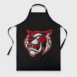 Фартук кулинарный Red Tiger, цвет: 3D-принт