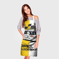Фартук кулинарный Opel Motor Sport: Ascona B, цвет: 3D-принт — фото 2