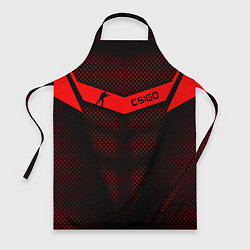 Фартук CS:GO Red Carbon