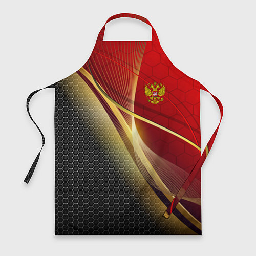 Фартук RUSSIA SPORT: Gold Collection / 3D-принт – фото 1