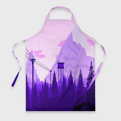 Фартук Firewatch: Violet Wood