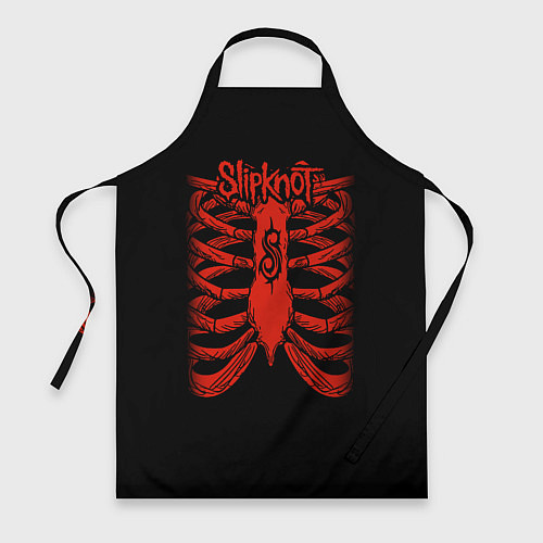 Фартук Slipknot Skeleton / 3D-принт – фото 1