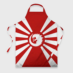 Фартук кулинарный Godzilla: Japan Style, цвет: 3D-принт