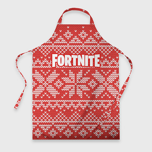 Фартук Fortnite New Year / 3D-принт – фото 1