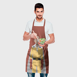 Фартук кулинарный One Punch Man, цвет: 3D-принт — фото 2