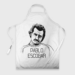 Фартук кулинарный Pablo Escobar, цвет: 3D-принт