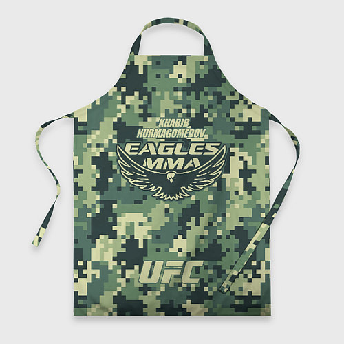 Фартук UFC Хабиб Нурмагомедов камуфляж / 3D-принт – фото 1