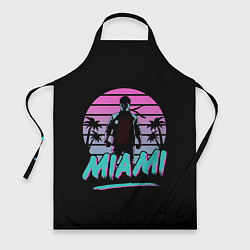 Фартук кулинарный Майами, цвет: 3D-принт