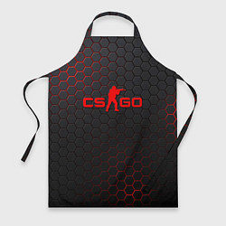 Фартук CS:GO Grey Carbon