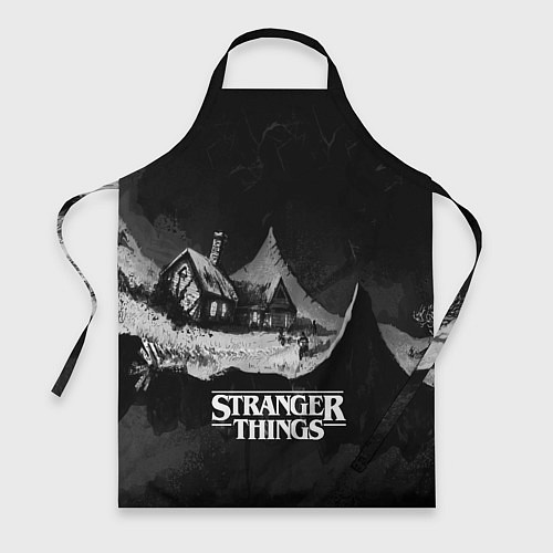 Фартук Stranger Things: Black Hut / 3D-принт – фото 1