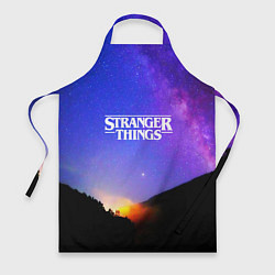 Фартук кулинарный Stranger Things: Space Rising, цвет: 3D-принт