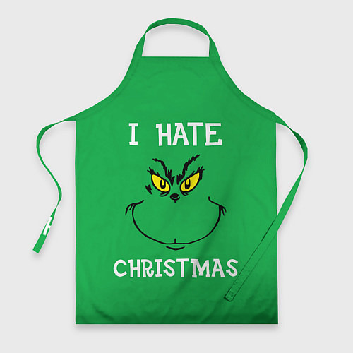 Фартук I hate christmas / 3D-принт – фото 1