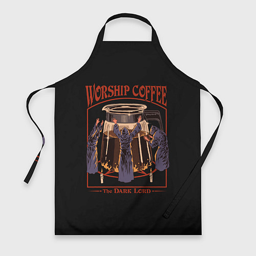 Фартук Worship Coffee / 3D-принт – фото 1