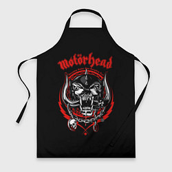 Фартук кулинарный Motorhead Demons, цвет: 3D-принт