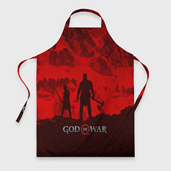 Фартук кулинарный God of War: Blood Day, цвет: 3D-принт