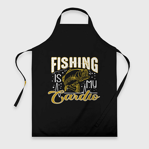 Фартук Fishing is my Cardio / 3D-принт – фото 1