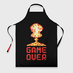 Фартук Game over - atomic explosion