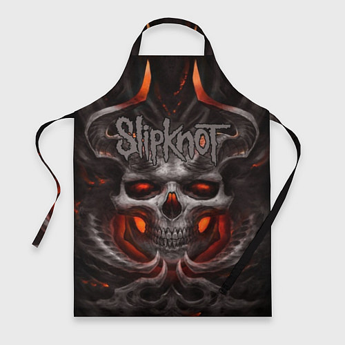 Фартук Slipknot: Hell Skull / 3D-принт – фото 1