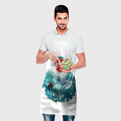 Фартук кулинарный Princess Mononoke, цвет: 3D-принт — фото 2