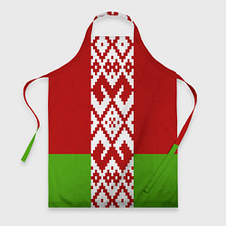 Фартук кулинарный Беларусь флаг, цвет: 3D-принт