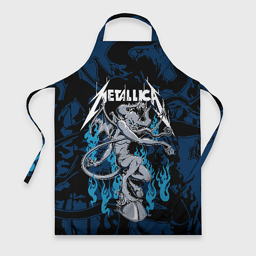 Фартук Metallica - бес / 3D-принт – фото 1