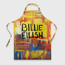 Фартук кулинарный Billie Eilish: Art, цвет: 3D-принт
